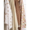 thumbnail image 5 of Gerber Baby Boy or Girl Unisex Flannel Blankets, 4-Pack, Retro Floral, 5 of 16