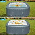 thumbnail image 3 of Hot Tub Cover, Insulated Inflatable Tub Cover Rainproof Dustproof Easy To Maintain  for Outdoor, 3 of 7