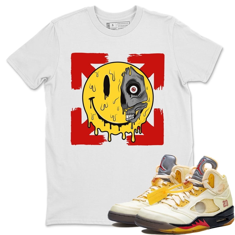 sneakers tee jordan x off white
