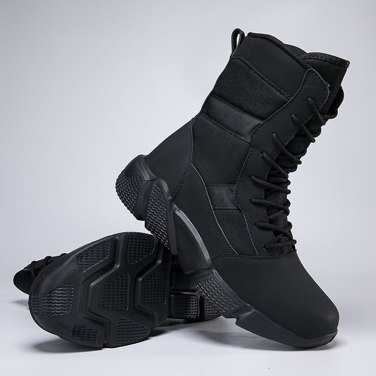 VOVORY Fashion Mens Dress Boots Lightweight EVA Outsole Male Hiking Boots Women Outdoor Casual Walking Shoes