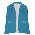 thumbnail image 5 of Aboser Casual Blazers for Women Work Office Blazer Jackets Lapel Open Front Cardigan Long Sleeve Business Suit Jacket Plus Size Fashion Blazers, 5 of 5