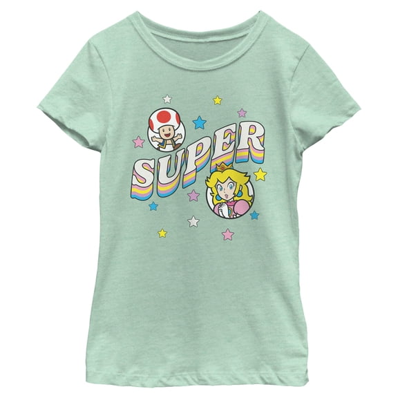Girls Nintendo Super Princess and Toad T Shirt