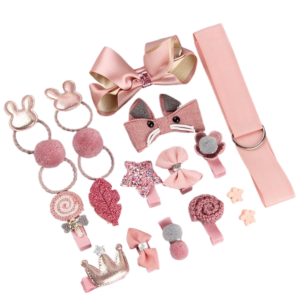 Children Hair Accessories Set Princess Lovely Syling Tools DIY Hair