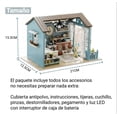 thumbnail image 4 of Casita Para Muñecas Casa Diy Con Muebles Led Miniatura Perro, 4 of 5
