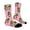 Pink, variant on Kids 67 Socks Creative Graphic Socks Festival Holiday Footwear