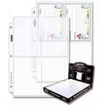 thumbnail image 3 of BCW Pro 4-Pocket Photo Protective Page, Holds 3.5" x 5.25" Photos (100-Count), 3 of 3