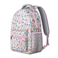 thumbnail image 2 of "Chic Sunflower & Wildflower Print Backpack - Roomy School Bag with Laptop Compartment, Water-Resistant Fabric, Multiple Pockets for Organization, Trendy Floral Design", 2 of 6