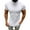 White, variant on Men's Summer Mock Turtleneck T Shirt Solid Color High Collar Short Sleeve Tops Basic Slim Fit Undershirt Pullover Tees White XXXL