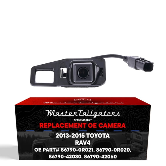 Master Tailgaters Replacement for Toyota RAV4 (2013-2015) Backup Camera OE Part # 86790-0R020, 86790-0R021, 86790-42030, 86790-42060