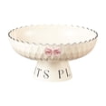 thumbnail image 1 of DOLITY Fruit Bowl Decorative for Kitchen Counter for Dining Table Dessert Farmhouse Creamy White, 1 of 9