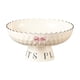 thumbnail image 1 of Centro de mesa con frutero, soporte para verduras, bandeja para frutas, almacenamiento de aperitivos, elegante base Blanco cremoso, 1 of 9