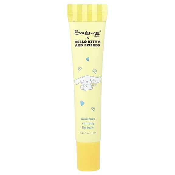 The Creme Shop Hello Kitty® and Friends, Moisture Remedy Lip Balm, Lemon, 0.54 fl oz (16 ml)