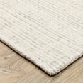 thumbnail image 3 of Oriental Weavers Circa Hand-made Wool Blend Area Rug - CIR08 - 10' x 13' - in Ivory/ Gray - Modern Industrial Style, Hand-Made Wool Blend Rugs, Family, Dining, Living Room Rug, 3 of 3