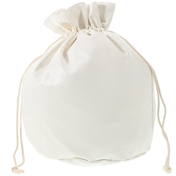 Neceser portátil con cordón para mujer, neceser de viaje para maquillaje, artículos de tocador y artículos esenciales de cuidado personal