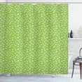 thumbnail image 1 of Ambesonne Goat Shower Curtain, Goat Herd Graze on Meadow, 69"Wx75"L, Pearl Tan Lime Green, 1 of 3