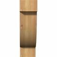 thumbnail image 2 of 3 1/2"W x 8"D x 12"H Alpine Smooth Corbel, Western Red Cedar, 2 of 9