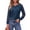 Blue, variant on MOYIKO Blouses for Women Lace Tunic Tops Henley Casual Long Sleeve Shirts Trendy Clothes