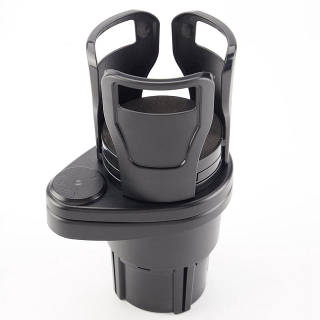 CAROOTU Multifunctional Car Cup Holder Rotatable Extendable Drinks Holder Adjustable Can be Divided into Two