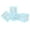 Blue, variant on BOKYAN 4 Pieces Pink Transparent Balloon Box Set with Letters, Elegant Party Decoration Kits for Baby Shower, Wedding Proposal, and Birthday Celebrations