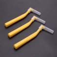 thumbnail image 5 of L Shape Push-Pull Cepillo Interdental 80 Unids Cuidado Bucal Blanqueamiento Dientes Dental Palillo de Dientes Ortodoncia Palillo de Dientes Cepillo de Dientes Amarillo, 5 of 5