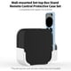 thumbnail image 5 of Set-top box de pared con soporte para control remoto Juego de funda protectora compatible Abanopi Soporte para decodificador, 5 of 6