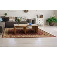thumbnail image 3 of Radici 953-1310-BURGUNDY Castello Rectangular Burgundy Traditional Italy Area Rug- 3 ft. 3 in. W x 4 ft. 11 in. H, 3 of 4