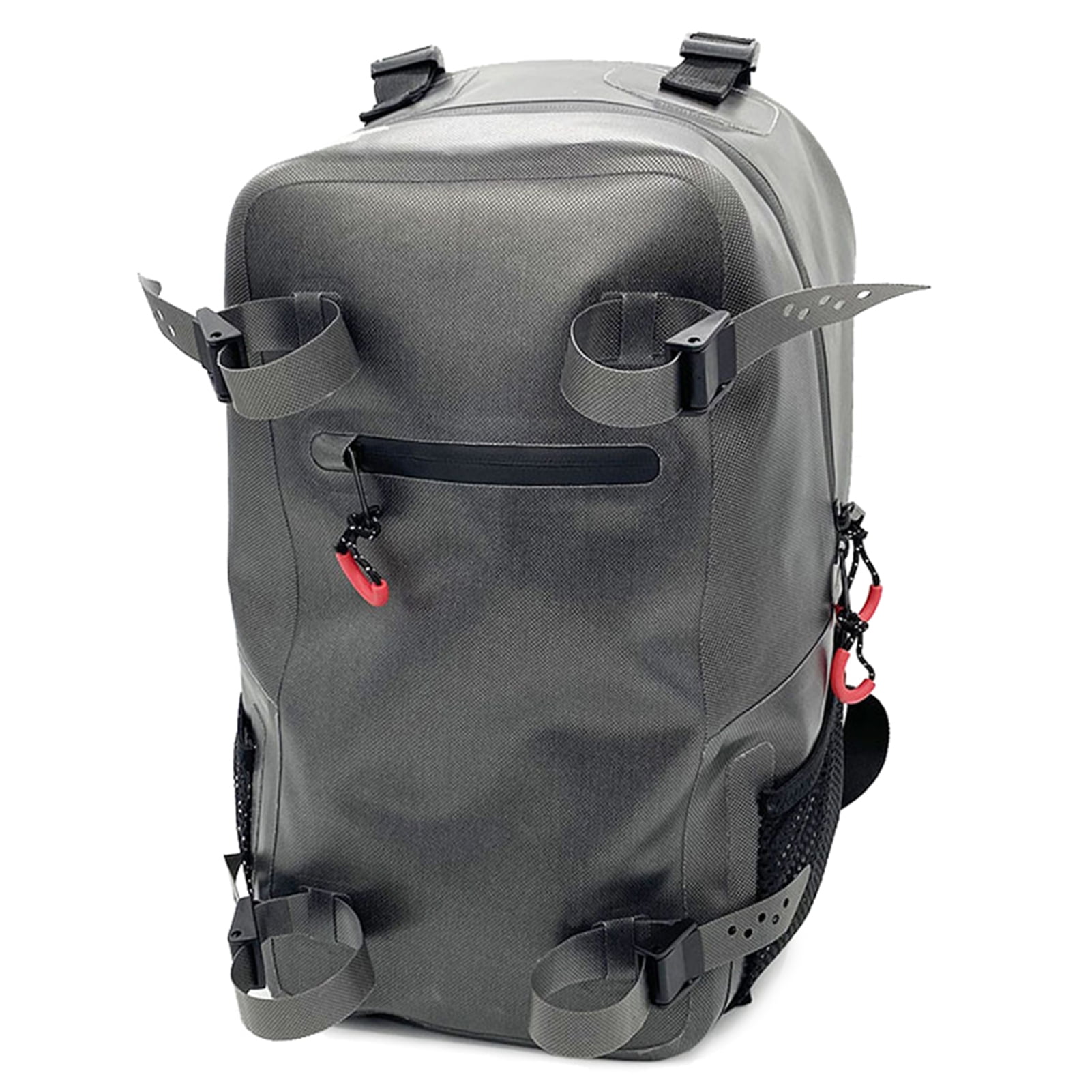 18L Fishing Backpack Water Resistant Fishing Shouder Bag with Detachable  Padded Computer Pocket Hanging Loops