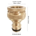 thumbnail image 5 of Adaptador de acoplamiento de manguera de cobre Conector roscado sin fugas de 20 mm 25 mm (3 piezas), 5 of 5