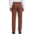 thumbnail image 3 of Lars Amadeus Work Pants for Men Plaid Business Formal Prom Checked Trousers, 3 of 6