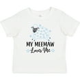 thumbnail image 3 of Inktastic My Meemaw Loves Me Lamb Boys or Girls Baby T-Shirt, 3 of 5