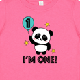 thumbnail image 4 of Inktastic Babys First Birthday Panda with Balloon Boys or Girls Baby T-Shirt, 4 of 5