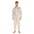 thumbnail image 6 of joogoo Cherry Bows Unisex Adults Onesies Pajamas Jumpsuits L, 6 of 7