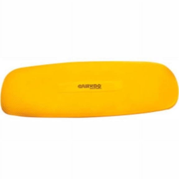 CanDo Plush Exercise Mat, Yellow - 72 x 24 x 0.6 in.