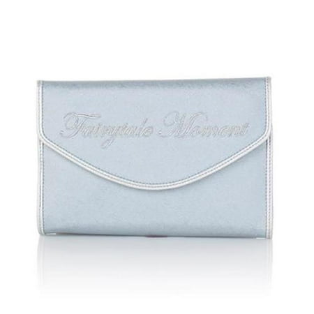 - SNOB Essentials Disney Cinderella Fairytale Moment Clutch Jewelry Bag Metallic Blue Handbag Purse Small Designer Womens SE154600