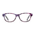 thumbnail image 2 of Sofia Vergara x Foster Grant Multi Focus Linda Cat Eye Women Full Rim Reading Glasses, Purple, +2.00, 2 of 6