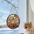 thumbnail image 5 of Acorn Ornament Window Hanging Window Suncatcher Glass Panel with Metal Chain Sun Catchers Wall Art Home Decor Gift for Women Mother's Day, 2025, 2025, Festive Home Accent,, 5 of 6