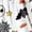 White, variant on Cute Pajamas Black Pumpkin‑print Short‑sleeve Button‑shirt And Shorts Nightwear Pjs Sets for Women L