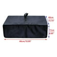 thumbnail image 4 of Black Vinyl Record Player Dust Cover Oxford Cloth Record Turntable Dust Cover, 4 of 8