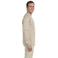 thumbnail image 4 of The Gildan Adult Ultra Cotton 6 oz Long Sleeve T-Shirt - SAND - L, 4 of 4