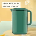 thumbnail image 5 of Rewenti 2L/67.6oz Plastic Water Pitcher Cup Set Iced Tea Pitcher Lemonade Pitcher Hot Cold Water Pitcher Drinking Nesting Cups Juice Containers for Fridge Kitchen, 5 of 7