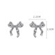 thumbnail image 1 of Pendientes de lazo transfronterizos europeos y americanos para mujer, diseño de nicho,, 1 of 6