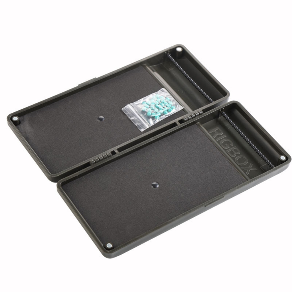 WINDLAND Professional Fishing Rig Tackle Box ABS Construction with 30 Secure Pin