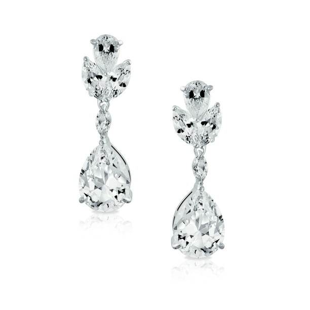 Light up cheap cz earrings