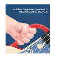 thumbnail image 3 of Guitarra De Niño Niña Juguete Orilla Roja Belug Madera, Rojo, 3 of 4