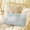 Aque, variant on Aqua White Queen Size Pillow Cover, Pillowcase Protectors with Zipper, Breathable Decorative Throw Pillow Case Cover, Abstract Grey Chrysanthemum Flower Floral Pillow Shams for Couch Sofa 20x30Inch