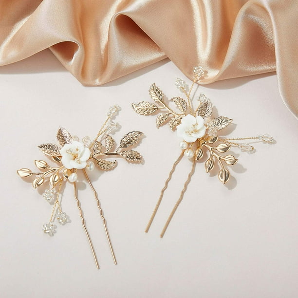 Bridesmaid top hair pieces