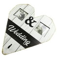 thumbnail image 2 of Bewildely Marco de fotos de boda de madera, decoración de puerta de pared, decoración de aniversario, suministros para fiestas, accesorios, marcos de Kits de decoración para fiestas Bewildely HA063859-00, 2 of 6