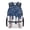 Blue Baseball, variant on Beach Turtle Kids Backpack for Girls Large Capacity 17 Inch Bookbag Elementary Preschool Daypack with Side Pocket for Travel Camping Outdoor