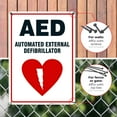 thumbnail image 4 of AED Sign, Automated External Defibrillator Sign,, 4 of 5
