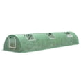 thumbnail image 1 of Outsunny Mini Greenhouse with Mesh Windows, Tunnel Growing Tent, Green, 1 of 10
